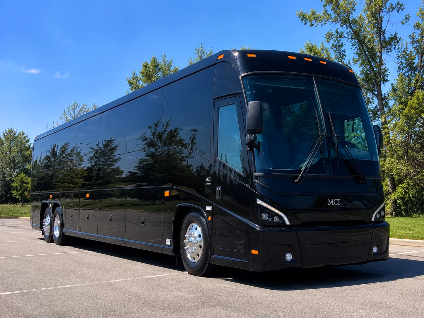 fort smith charter bus interior