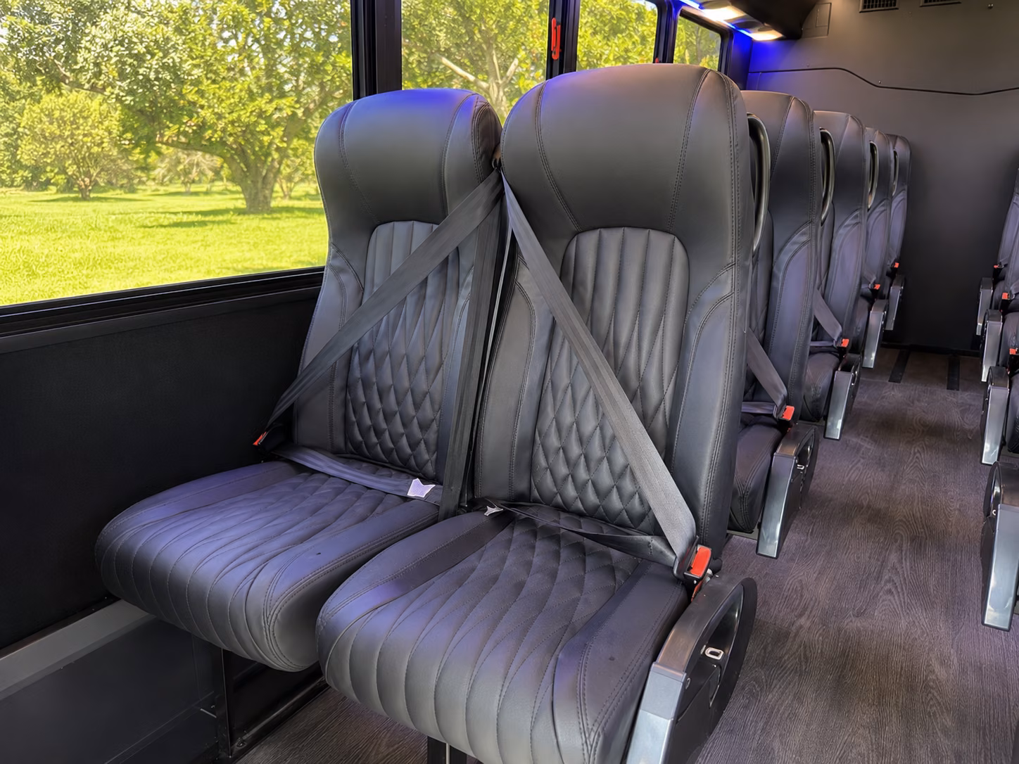 fort smith employee transportation onboard seating